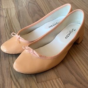Repetto Patent Leather Camille Ballerinas